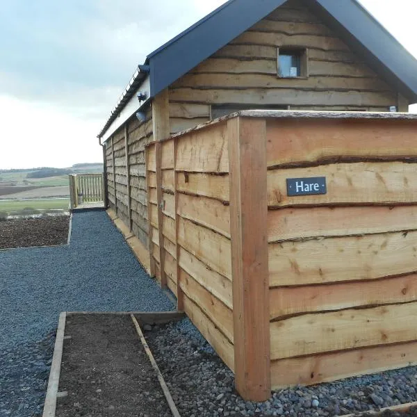Hare Lodge with Hot Tub, hotel v destinaci Cupar