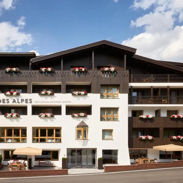 Hotel Des Alpes – hotel w mieście La Villa