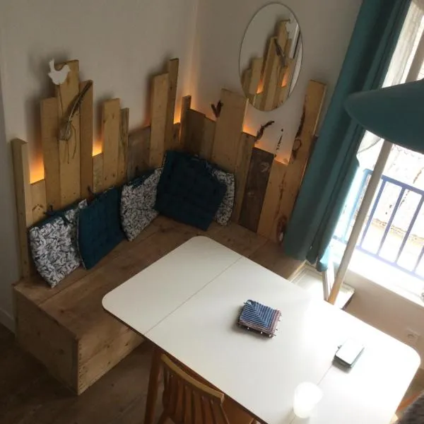 Baie de Somme, Quend-Plage, 50m de plage, appart 4 a 6 personnes, hotel v destinaci Quend