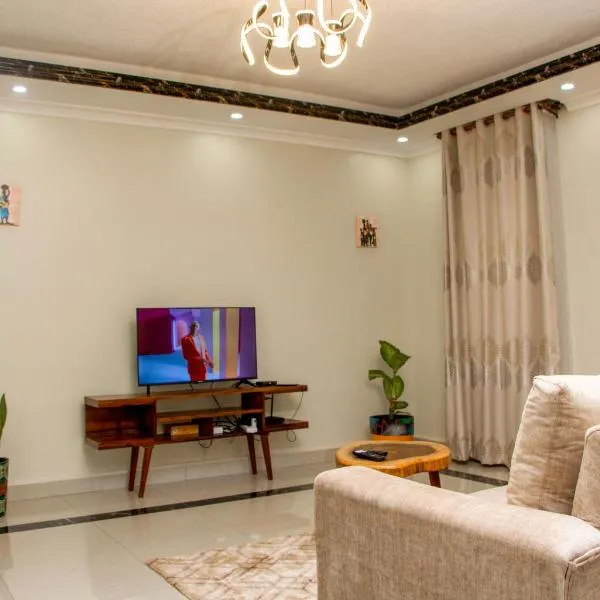 BRB HOMES-1BR in Bukoto with Fast Wi- Fi and Work-friendly, hotel in Kampala