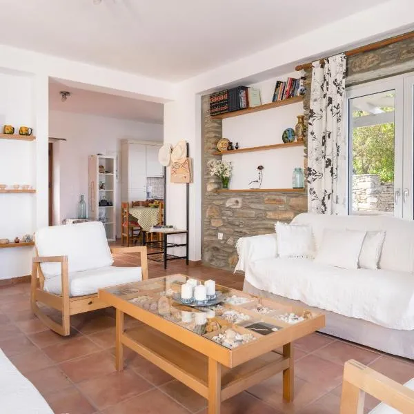 Ktima Petrina Volia - Maisonette Petra, Hotel in Ándros