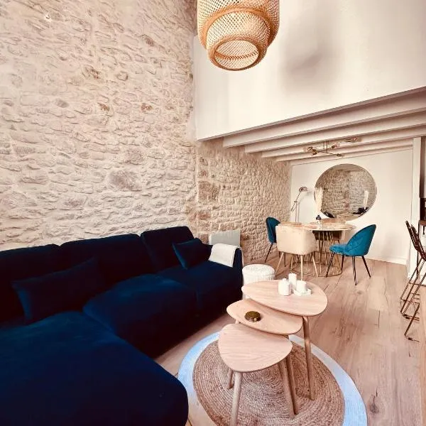 L'Etoile - Duplex cosy de 50m2 en centre-ville, khách sạn ở Nîmes