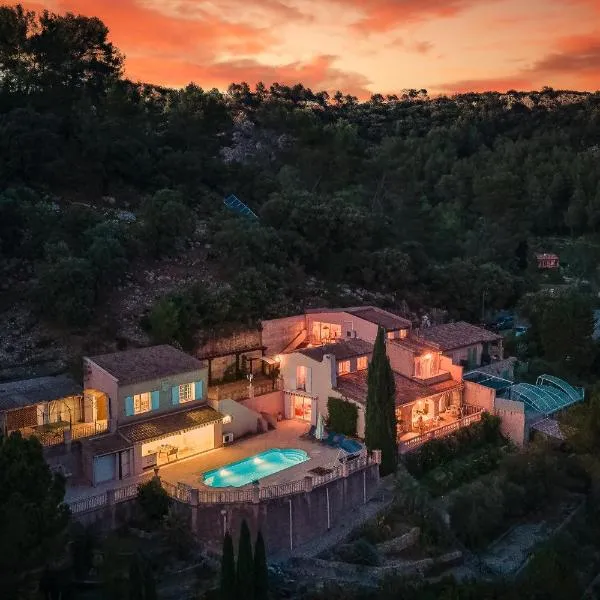 Villa Gilbert - airco & heated pool, hotel v destinaci Vins-sur-Caramy