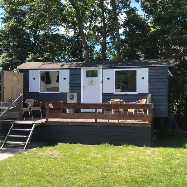 Tiny house Roodborstje, hotel v destinaci Oudesluis