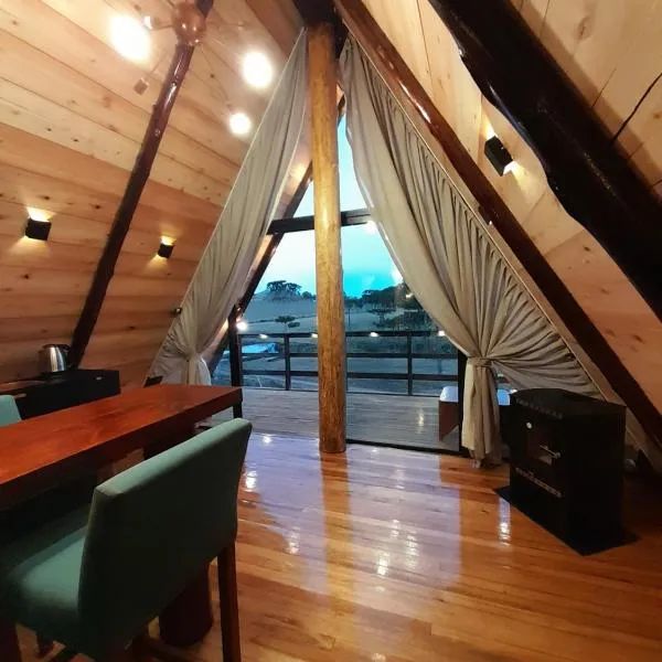 Chalé A-Frame da Fazenda, hotel v destinaci Bom Jardim da Serra