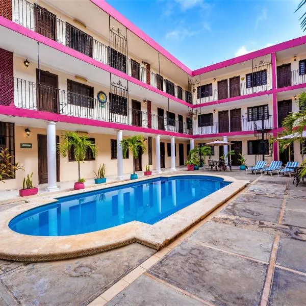 Hotel San Juan Mérida, khách sạn ở Xcumpich