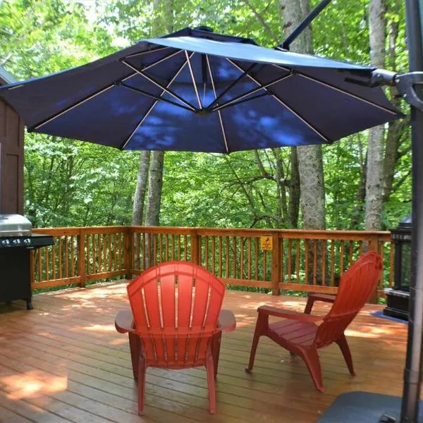 Cozy cabin with boosted Wi-Fi, hotel v destinaci Beech Mountain