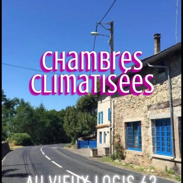 Au Vieux Logis 63 – hotel w mieście Saint-Rémy-sur-Durolle