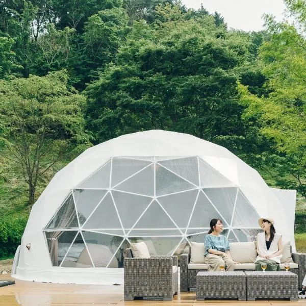 LUONTE 霧の高原 Glamping, hotel in Shikokuchuo