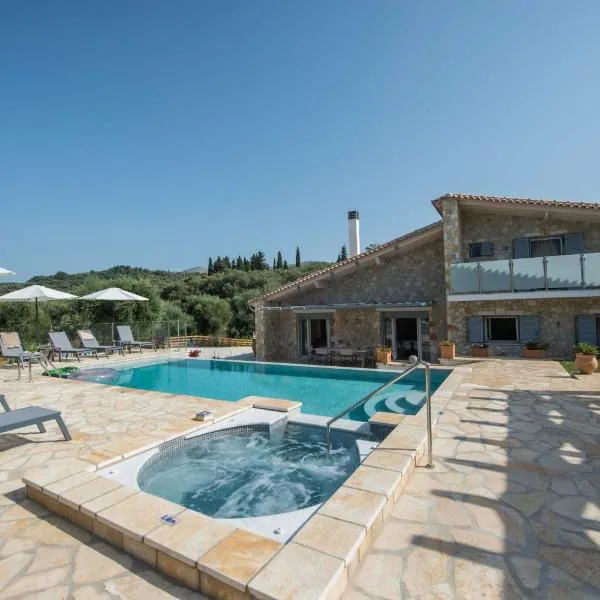 Villa Martha Perithia Corfu, hotel di Perítheia