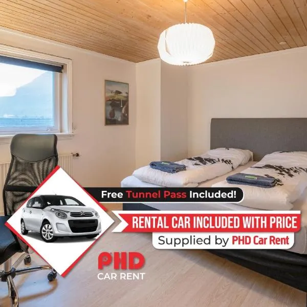 Pouls Airport Guesthouse - RENTAL CAR INCLUDED – hotel w mieście Sørvágur
