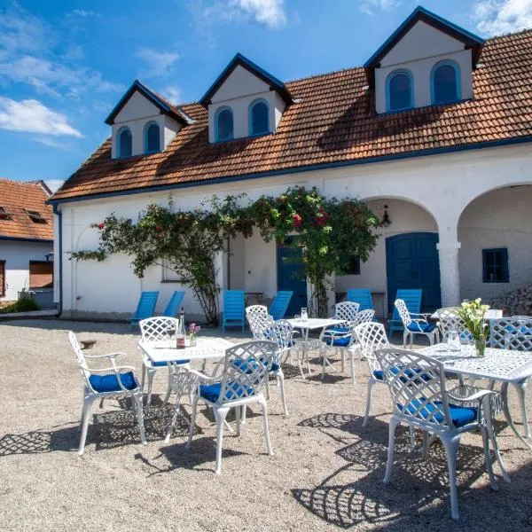 Naturální vinařství Tomáš Křížek, Penzion Dvorek, hôtel à Dolní Dunajovice