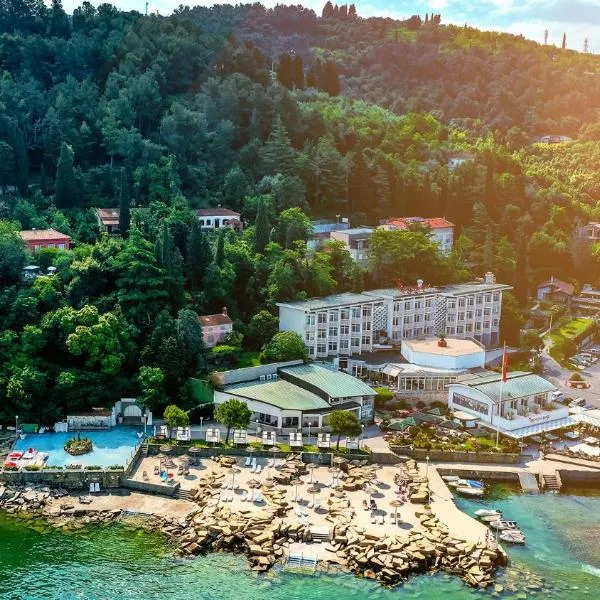 Barbara Piran Beach Hotel, hotell i Piran