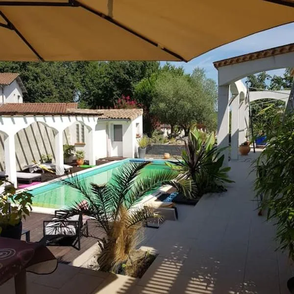 Appartement dans maison en RDC, hotel v destinácii Nègrepelisse