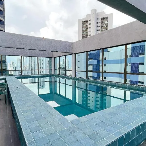 Rooftop #1003 - Studio na Praia de Boa Viagem por Carpediem