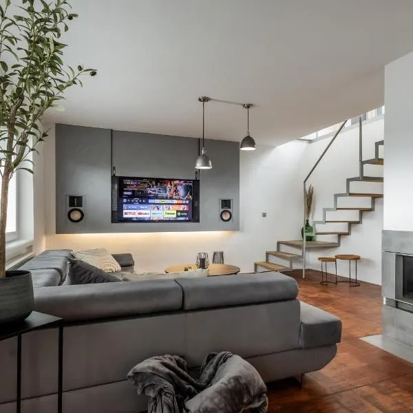 Loft Suite I Wi-Fi I Gas-BBQ I Feldmarksee, hotel v destinaci Sassenberg