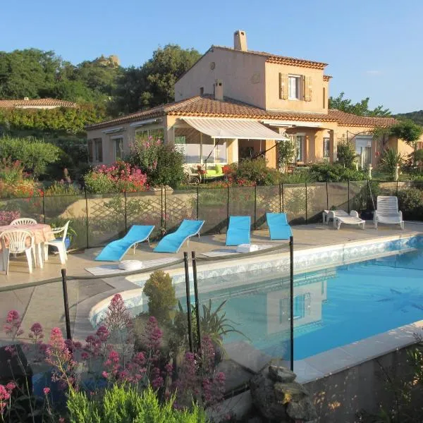 Appartement les Balcons d'Azur, hotel Vernègues városában