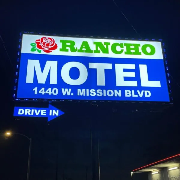 Rancho Motel - Ontario Airport, hotel in Ontario