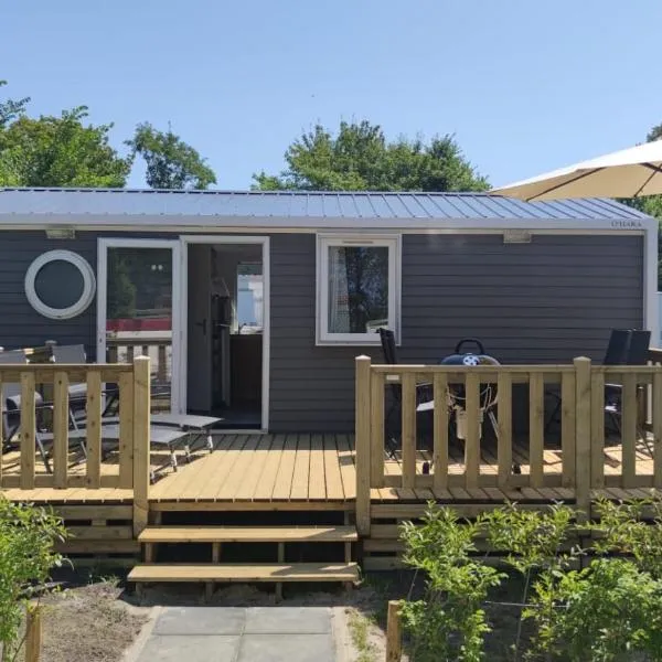 MOBILHEIM HERZ LAUWERSOOG - Chalet Robbengat, hotel v destinaci Lauwersoog