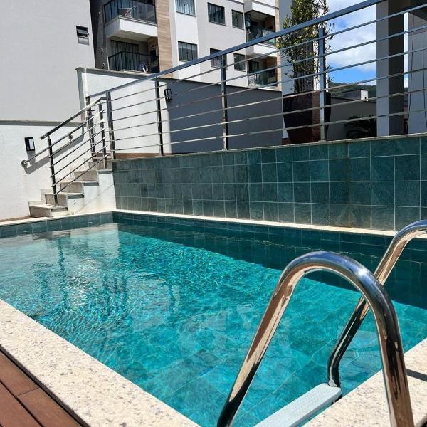 Lindo! Apto com piscina na praia de Palmas - SV01H - Foto 4