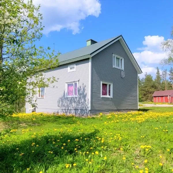 Villa Mummola Neljän makuuhuoneen asunto lähellä jokea, hotel em Simpele