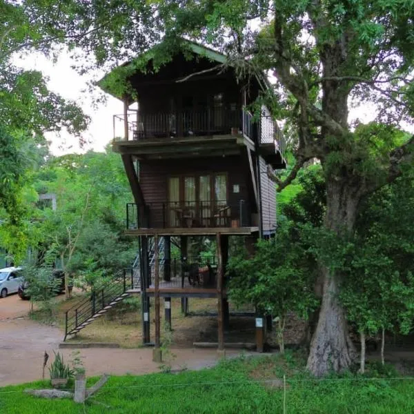 Wilpattu Tree House, viešbutis mieste Habawewa