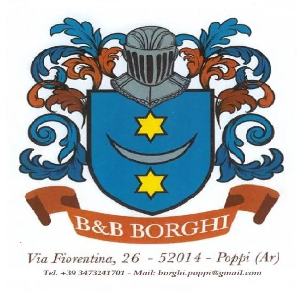 B&B BORGHI, hotel in Poppi