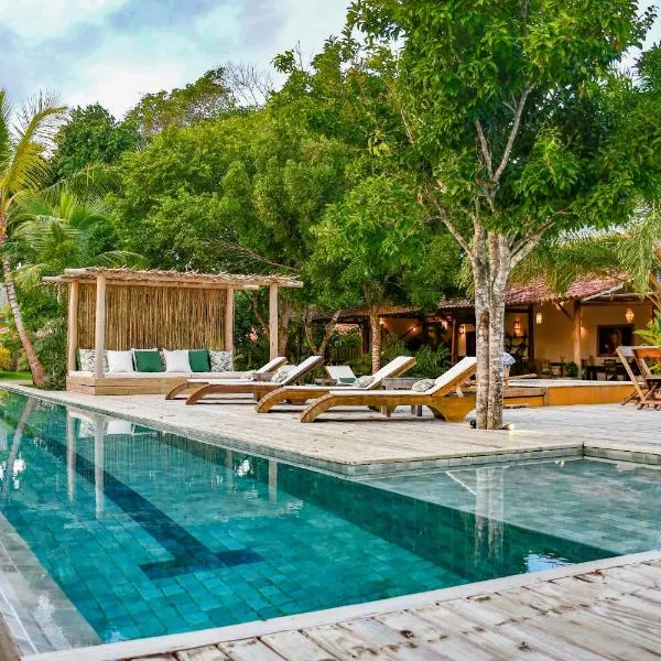 Villa Prana Trancoso - Vista mar, hotel en Trancoso