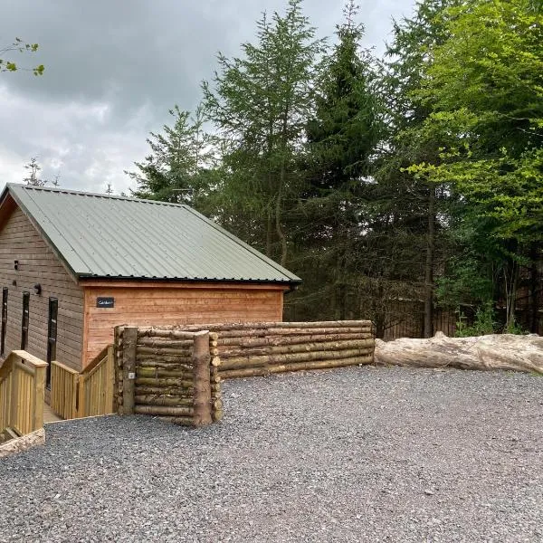 Holly Berry Lodge with Hot Tub, hotel v destinaci Cupar