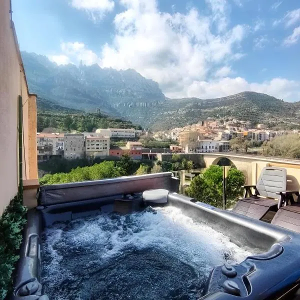 Alojamiento en Montserrat- Montserrat Paradise Apartament, hotell i Monistrol