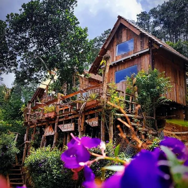 Tổ Chim Ri Homestay Măng Đen, hotel in Kon Von Kla