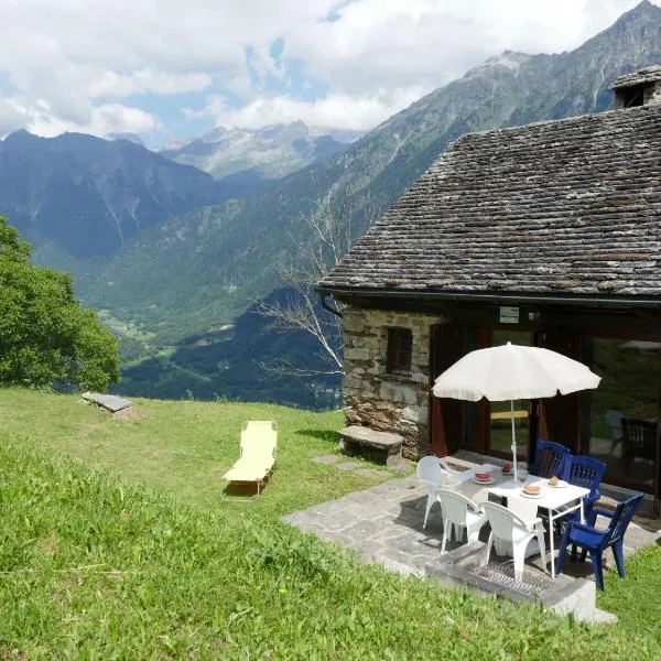 Holiday Home Rustico Tecc du Martin by Interhome, hotel in Leontica