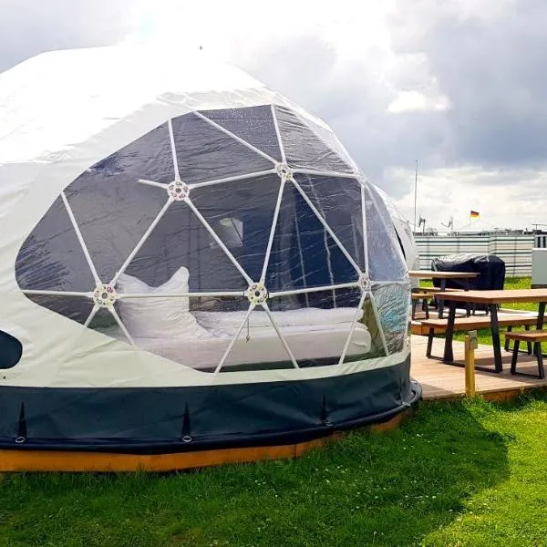 비트문드에 위치한 호텔 Lodge Camp Harlesiel direkt am Wattenmeer