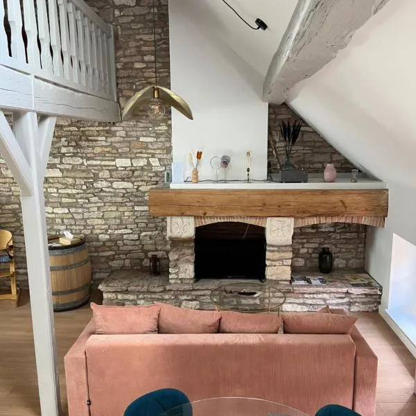 Les clos de Givry - Clos Théodore - Appartement 88m2 climatisé avec sauna et petite terrasse, ξενοδοχείο σε Givry