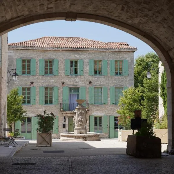 MAISON D'HOTES LA GOURGUILLE, hótel í Barjac