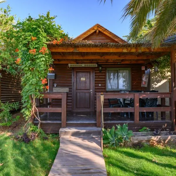 Belfer's Dead Sea Cabins、Neʼot HaKikarのホテル