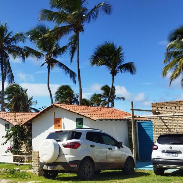 Cabanas Caraúbas - frente para o mar, ar & Tv