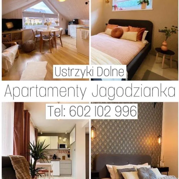 Apartamenty Jagodzianka - Jacuzzi i Sauna, hôtel à Krosʼtsenko