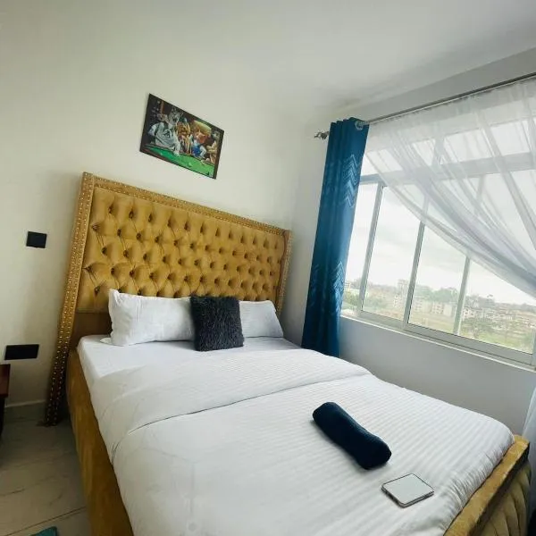 Omuts one bed airbnb with swimmingpool, hotel v destinácii Kiambu