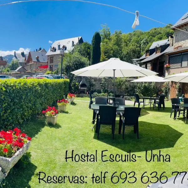 Hostal Escuils, viešbutis mieste Unha