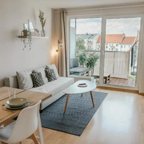 TRABER APARTMENTS 1 SZ Zentral Ruhig Balkon, Hotel in Leipzig