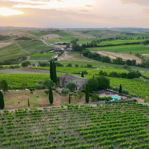 Agriturismo Podere La Casa, hotel v destinaci Montalcino