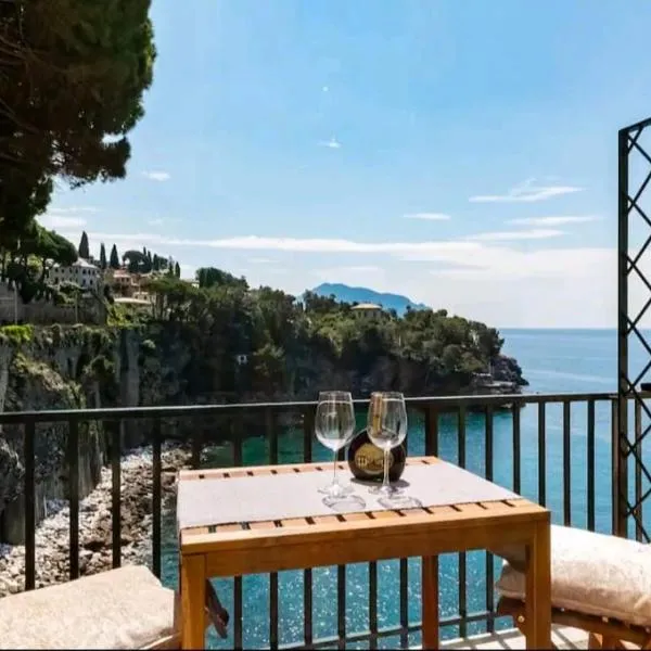 Pieve Ligure a picco sul mare con piscina Villa Regina, hotel Pieve Liguréban