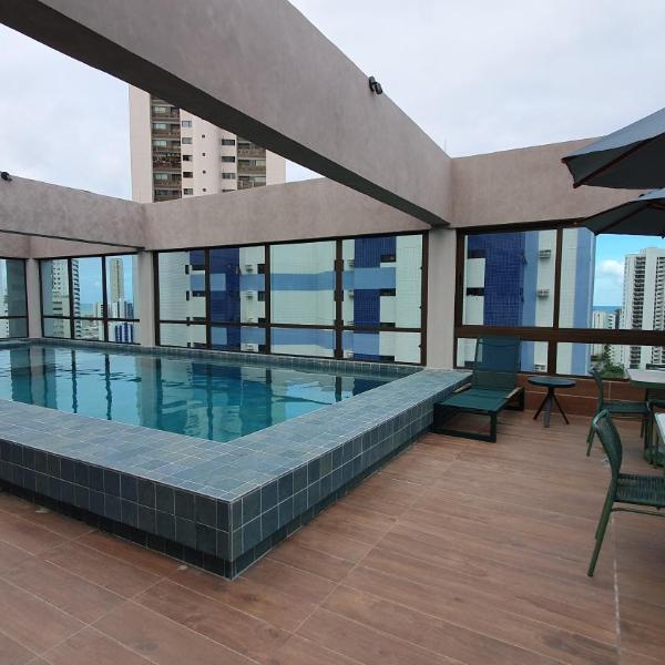 Flat em Boa Viagem - Edifício Rooftop 470 - Foto 4