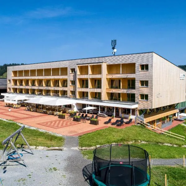Almhotel Hochhäderich, hotel v destinaci Riefensberg