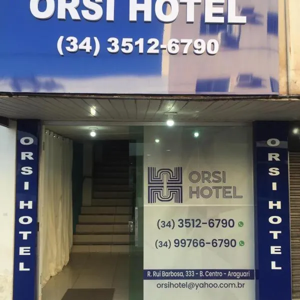 ORSI HOTEL, hotel in Araguari