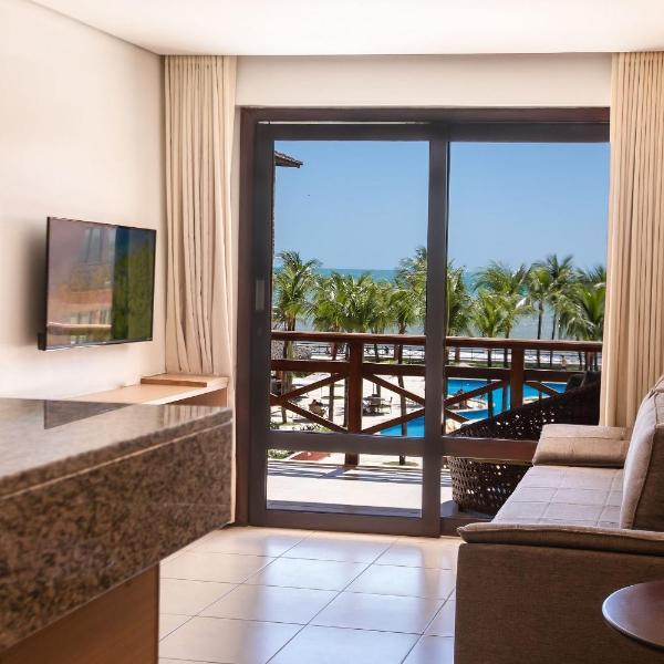 [KaririBeach319A] Flat 1q com vista maravilhosa