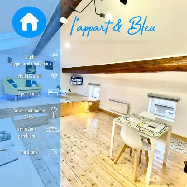 L'appart & bleu studio, Hotel in LʼArbresle