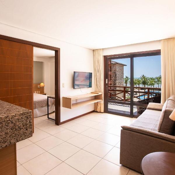 [KaririBeach319] Incrível Flat 2qts à beira-mar