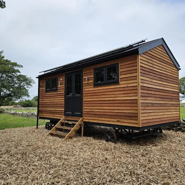 Woodland Shepherds Hut - 'Saga', hotel v destinaci Caernarfon